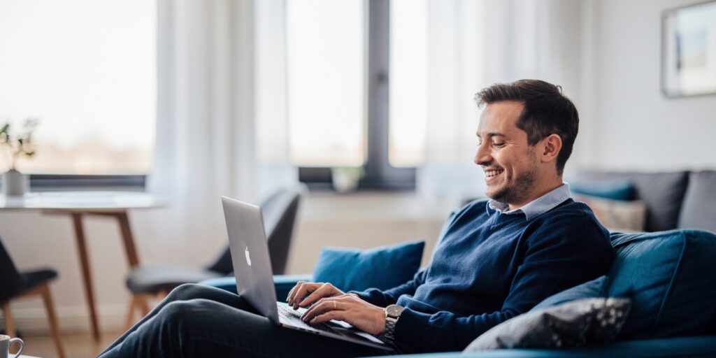 Freelancer with extra free time after saving hours with AI tools