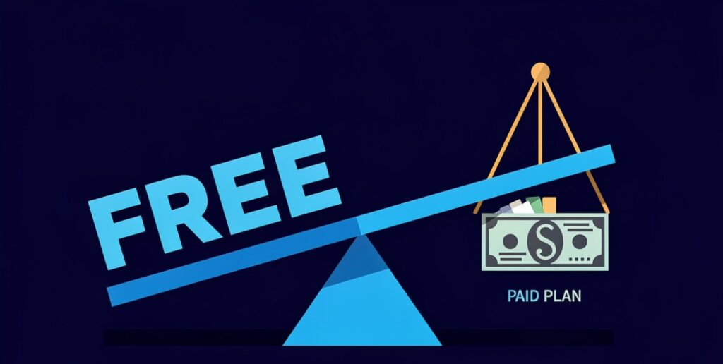 Free vs paid AI tools in 2026 — is paying $20 per month worth it