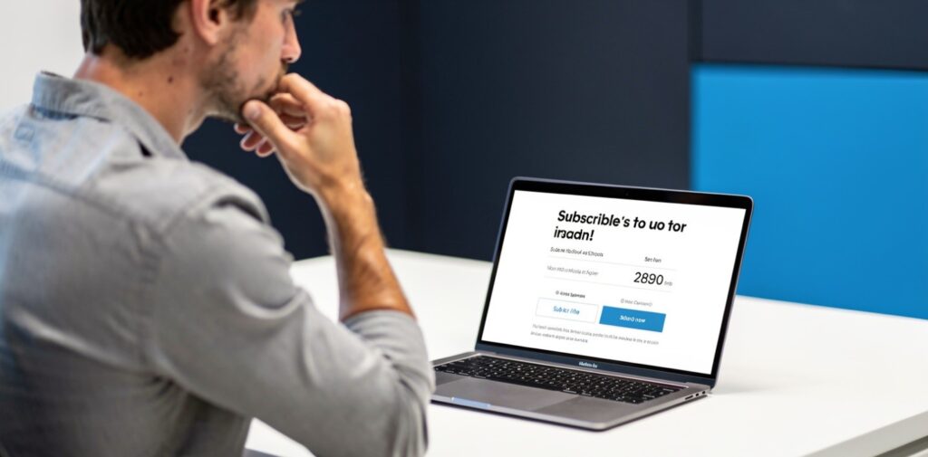 Deciding whether to pay for an AI tool subscription