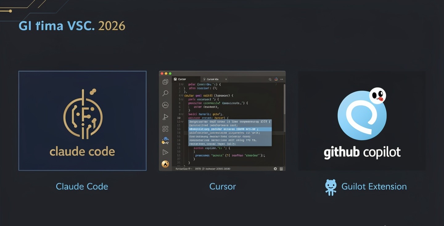 Cursor vs Claude Code vs GitHub Copilot: Best AI Coding Tool 2026