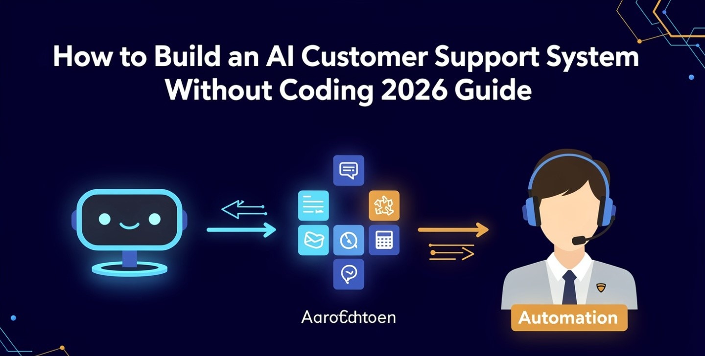How to Build an AI Customer Support System Without Coding (2026 Guide)