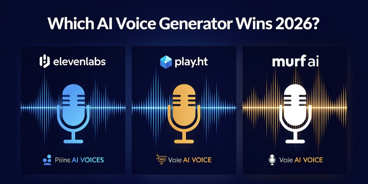  ElevenLabs vs Play.ht vs Murf AI: Which AI Voice Generator Wins? (2026)