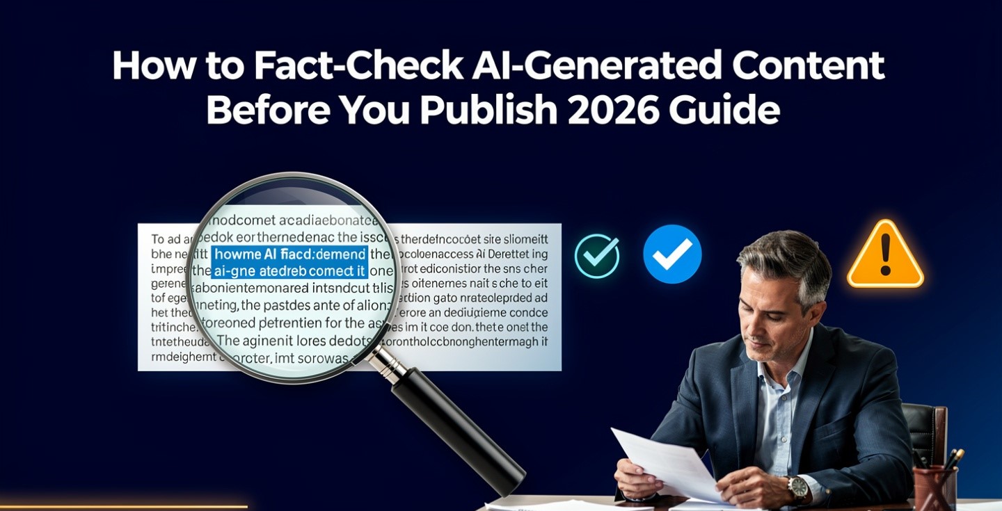 How to Fact-Check AI-Generated Content Before You Publish (2026 Guide) |