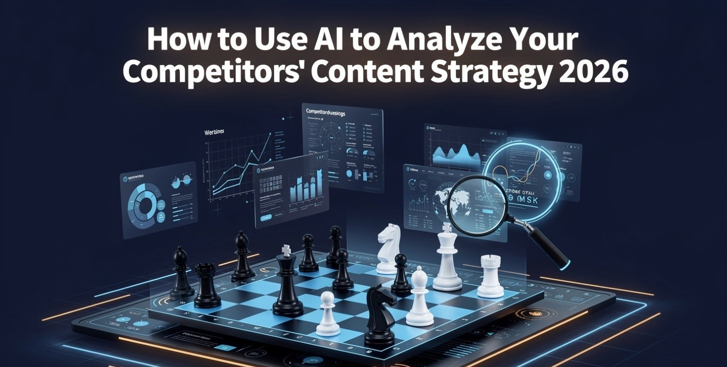  How to Use AI to Analyze Your Competitors' Content Strategy (2026)