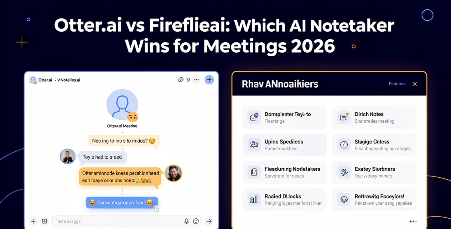  Otter.ai vs Fireflies.ai: Which AI Notetaker Wins for Meetings? (2026)