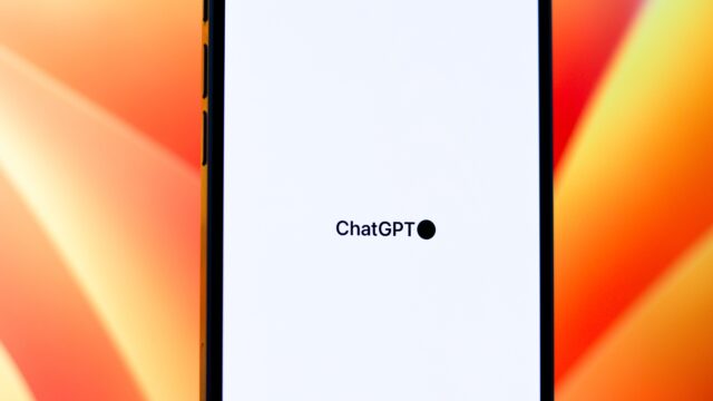 chatbot disclosure requirements" — flat conceptual icon of a chat bubble with a small badge/label attached, muted slate/amber palette